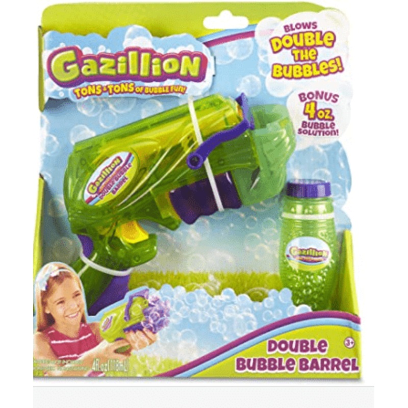 Gazillion double bubbles barrel