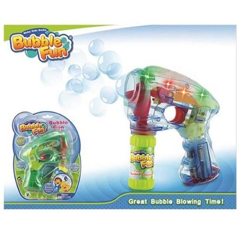 P.joy bubble gun light &sound 20z B/O