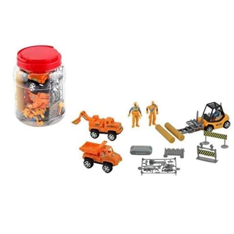 P.Joy Promo Jar Construction Play Set