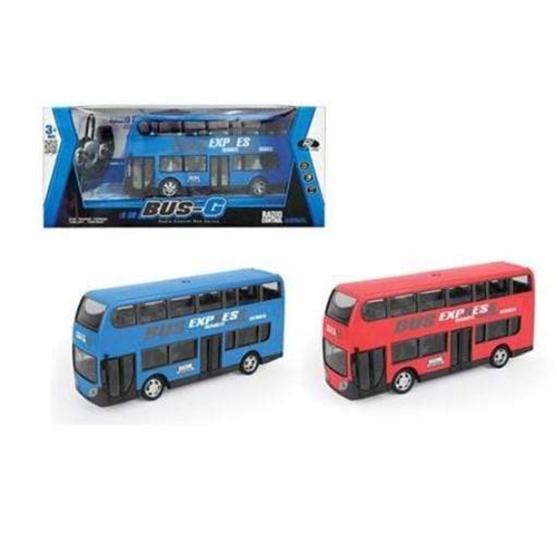 P.Joy rc double decker bus with lights bpc