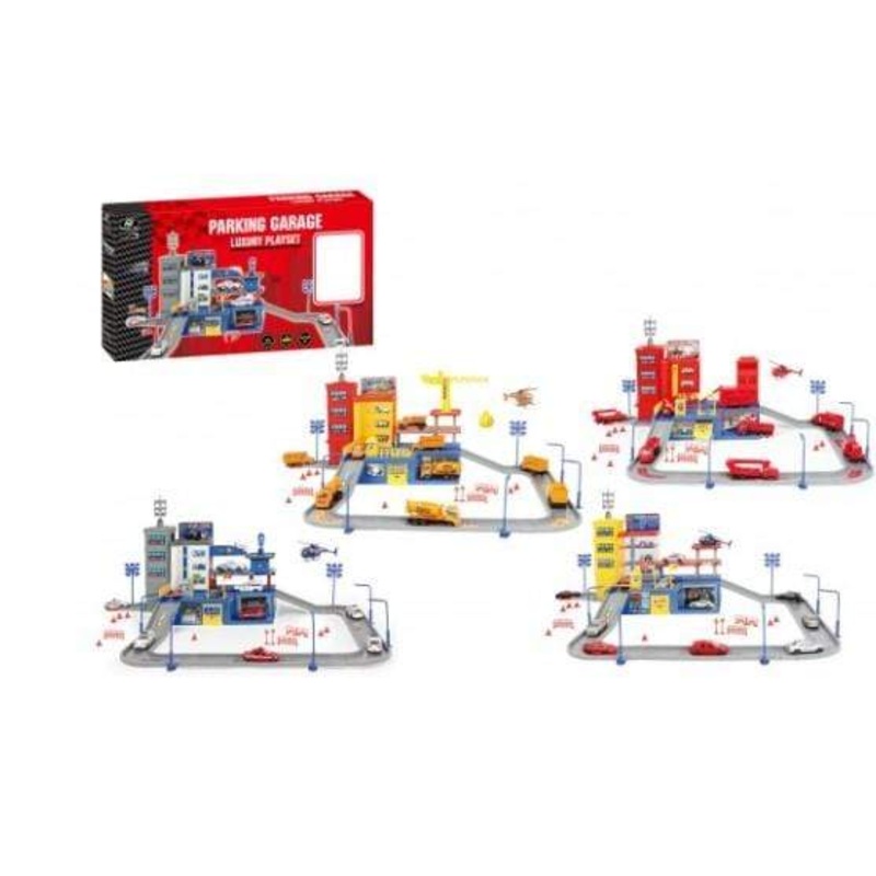 P.Joy vroom vroom garage w 3 cars