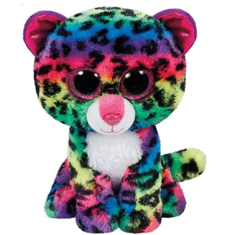 Ty-Beanie boos leopard dotty multi lrge17in