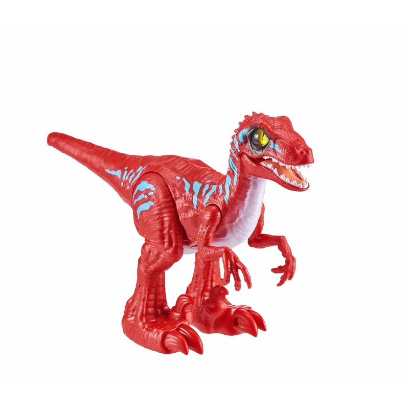 Zuru Robo Alive Rampaging Raptor Dinosaur Red