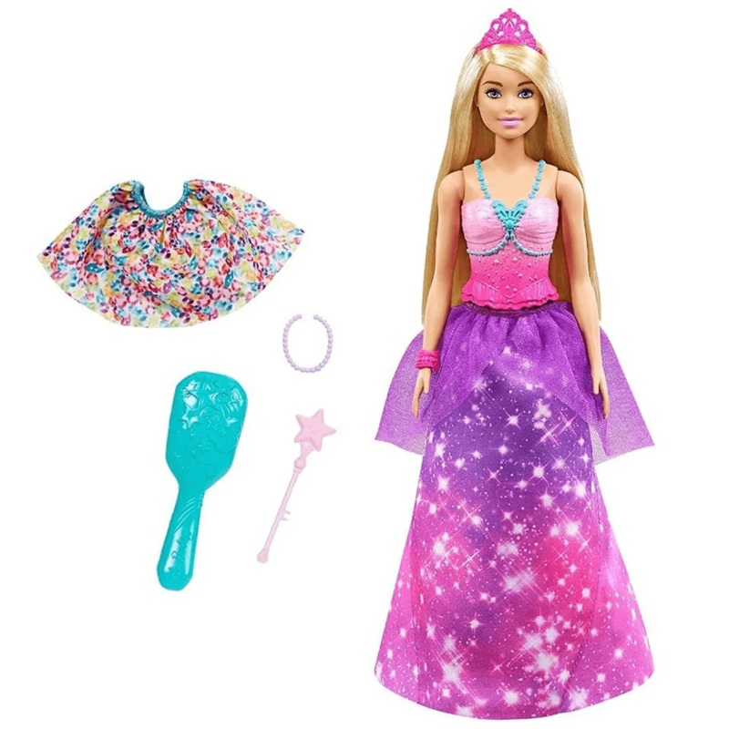 Barbie Dreamtopia Soft Feature Princess - Multicolor
