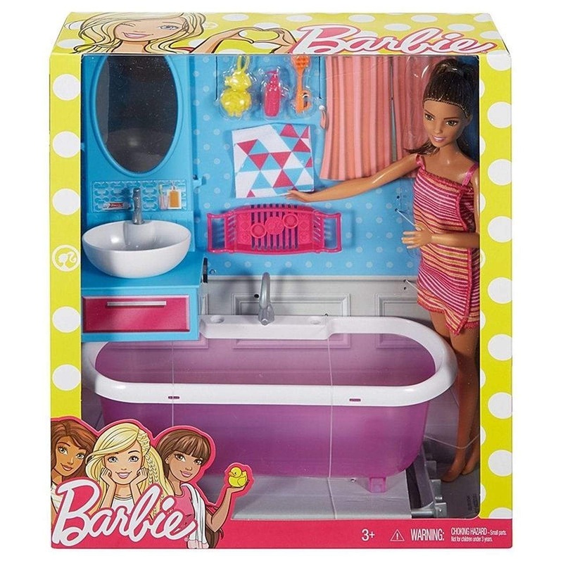 BARBIE ROOM & DOLL ASSORTED (3)