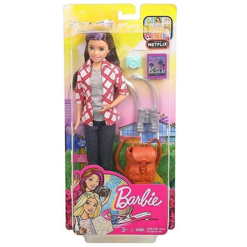 Barbie Travel Skipper Doll With Accessories
