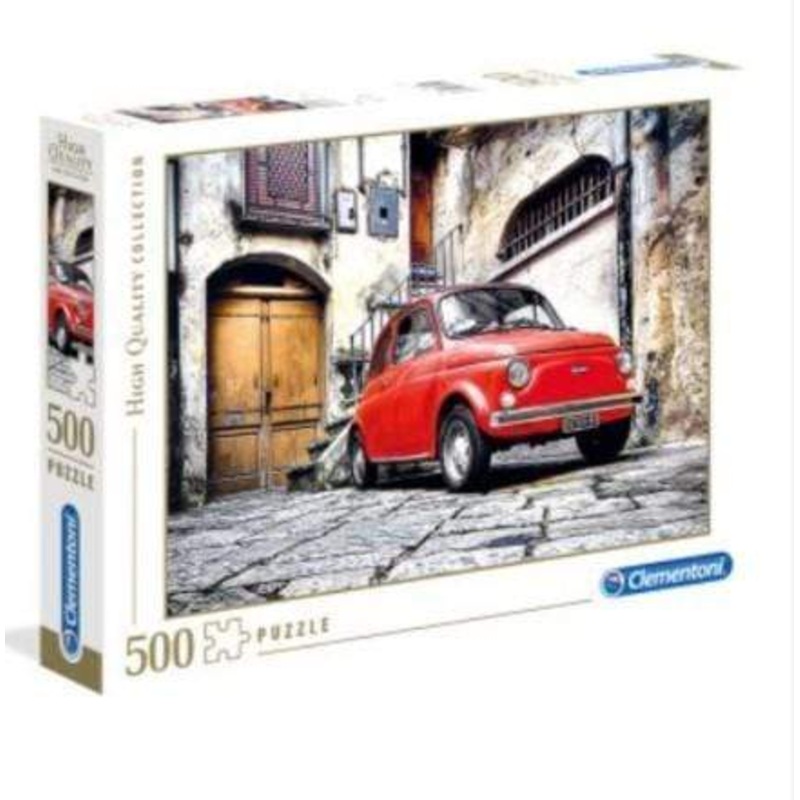 Clementoni - adult puzzle the old car 500