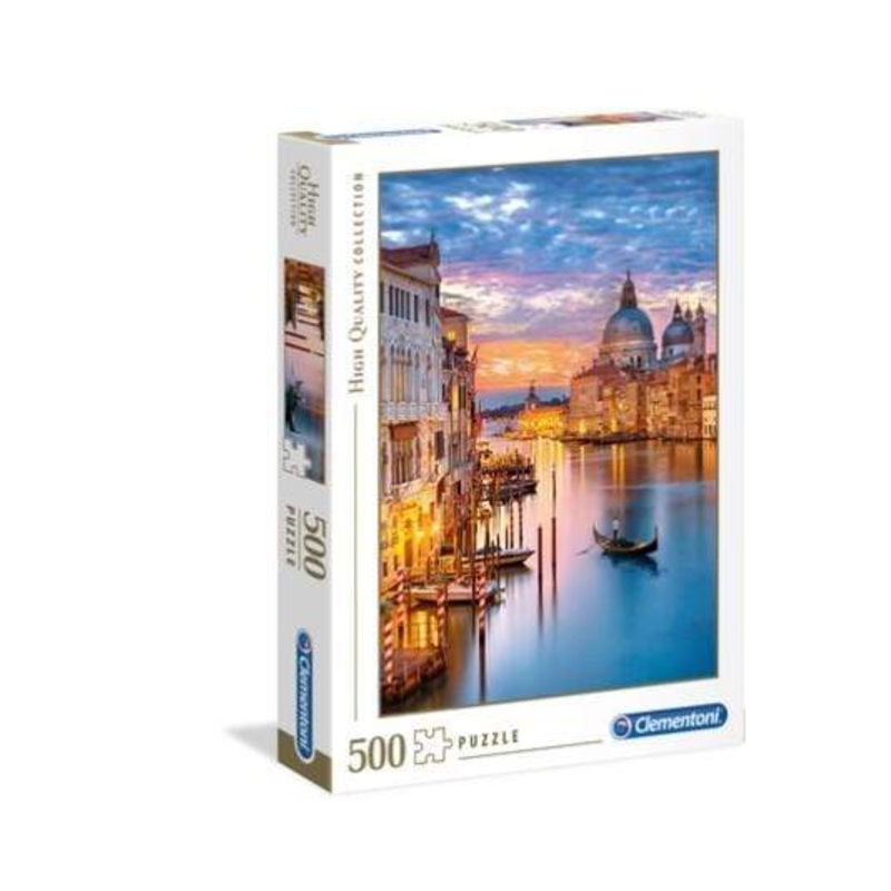 Clementoni - Adult Puzzle The View Of Lighting Venice 500pcs