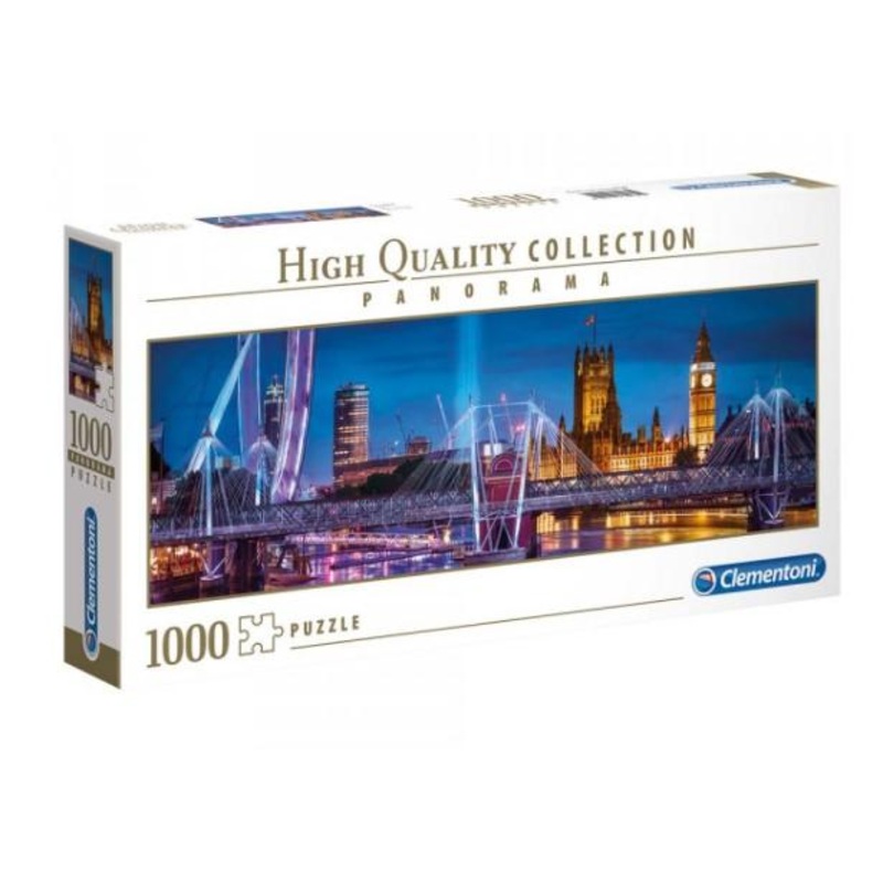 Clementoni - Panorama Puzzle The Bridge Of London 1000pcs