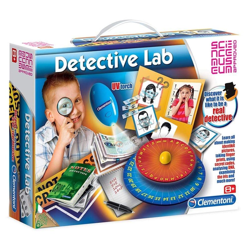 Clementoni - Science & Game Detective Lab