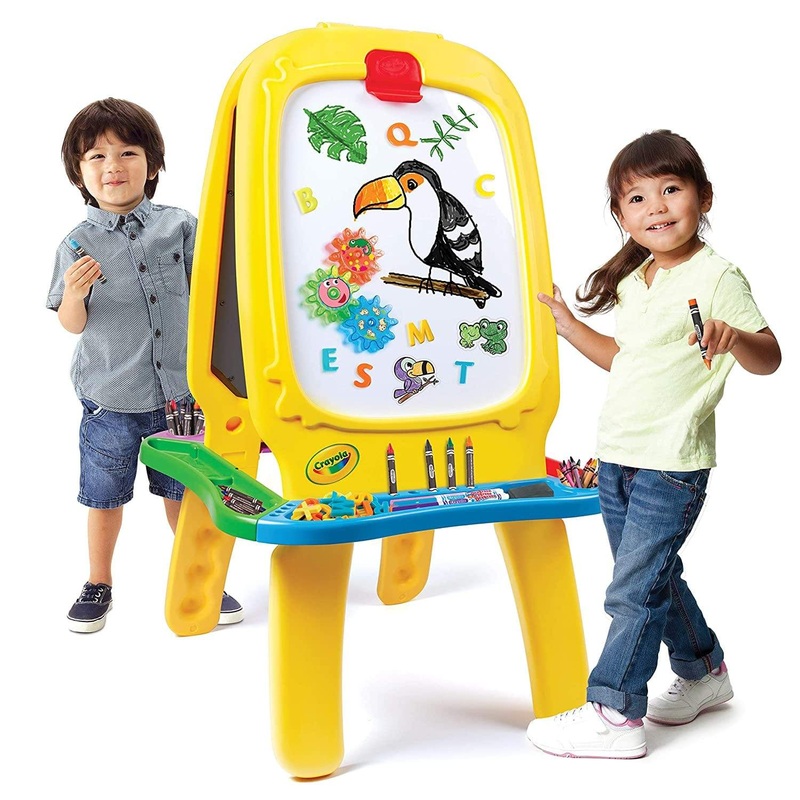 Crayola Deluxe Magnetic Double Sided Easel - Multicolour