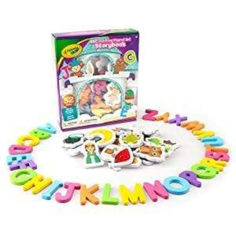 Crayola Storybook ABC Matching Magnet Set - 52 Pieces