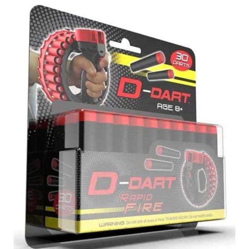 D-Dart Refill Pack of 30 Suction Cup - Multicolour