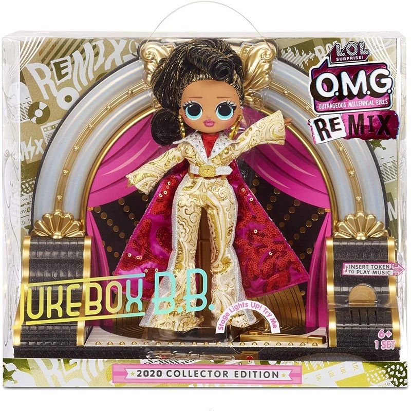 L.O.L. Surprise! O.M.G. Remix 2020 Collector Edition Jukebox B.B with Music