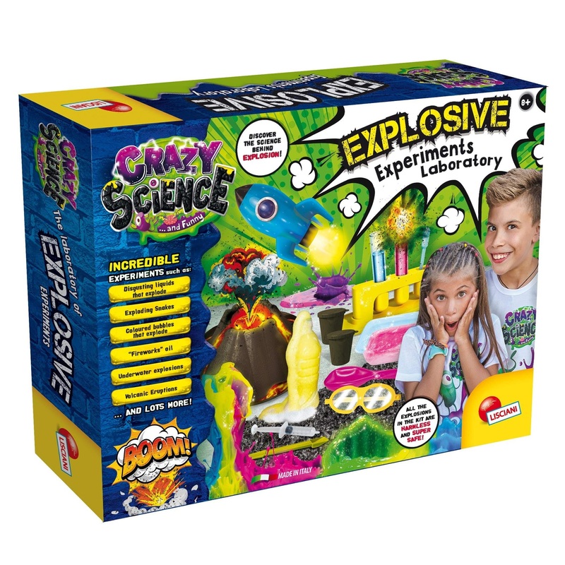 Lisciani Crazy Science Laboratory Of Explosive Experiments