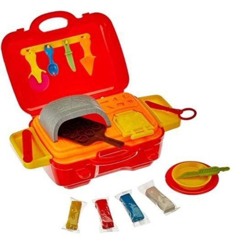 Simb - art & fun dough set pizza oven in case