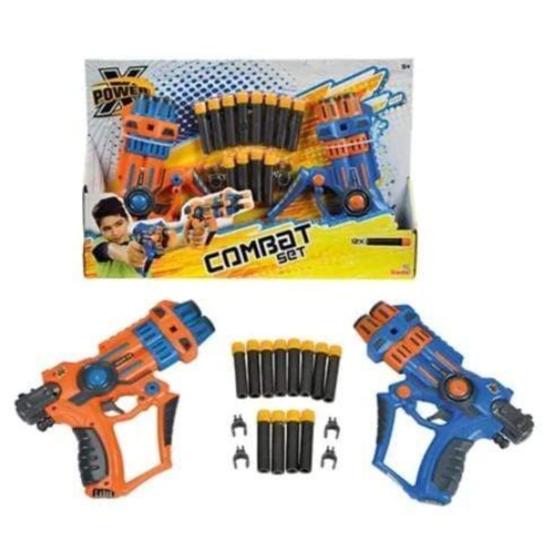 Simba X Power Arrow Gun Blaster Set - Multi Color