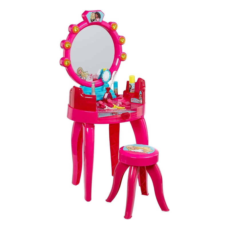 Theo Klein 5320 Barbie Beauty Accessories, Styling Studio, Toy, (multi-Colored)