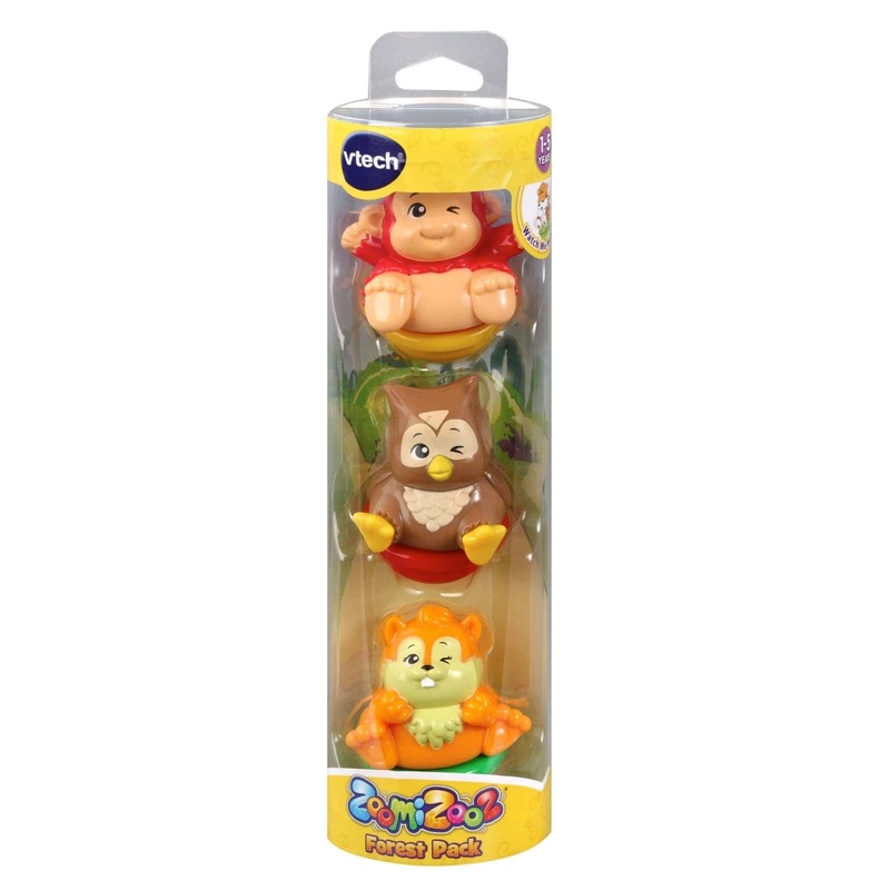 Vtech Zoomizooz Animal 3 Packs Forest Animal Assortment