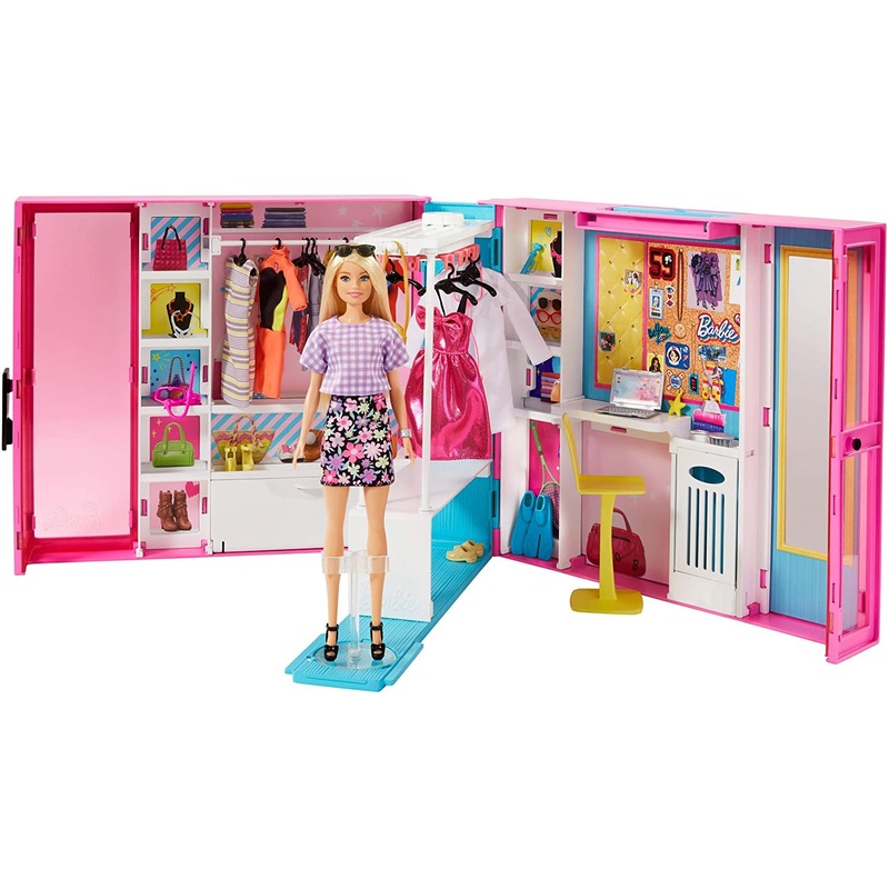 Barbie Dream Closet with Blonde Barbie Doll
