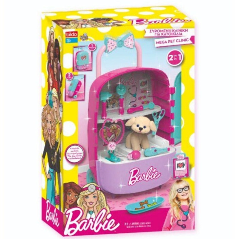 Barbie  Mega Case Portable Pet Vet