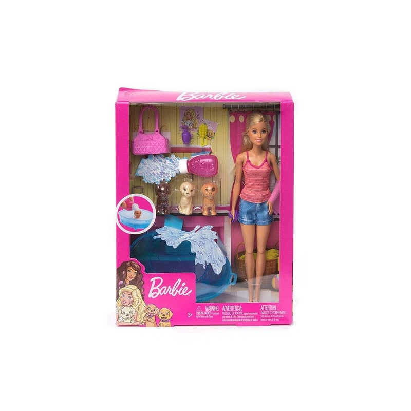 Barbie Puppy Bath Time