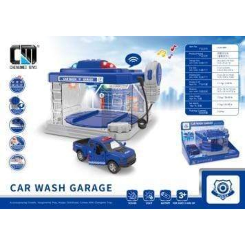 Chengmei Toys Car Wash Garage