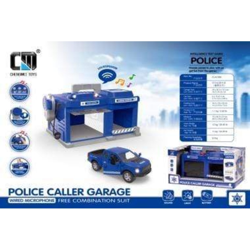 Chengmei Toys -Police Caller Garage