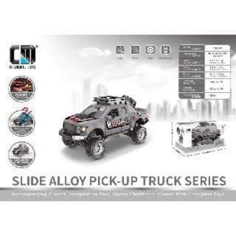 Cm-1:32 Alloy Pick Up; Grey