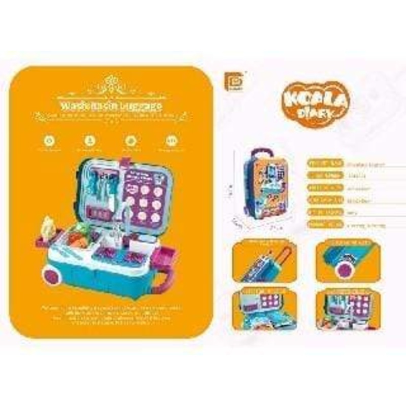 FUDAER-Koala Diary - Trolley Case Wash Basin
