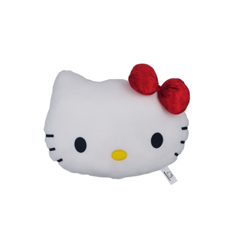 Hello Kitty Small Face Plush Pillow 35cm