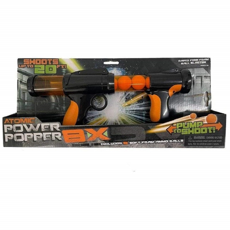 Hog Wild Atomic Power Popper 8x Balls - Orange