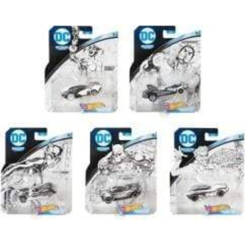 Hot Wheels DC 1:64 CHARACTER CAR ASSORTED