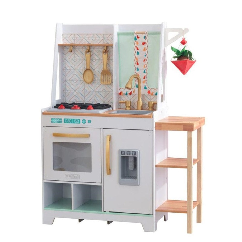 KidKraft Boho Bungalow Wooden Play Kitchen