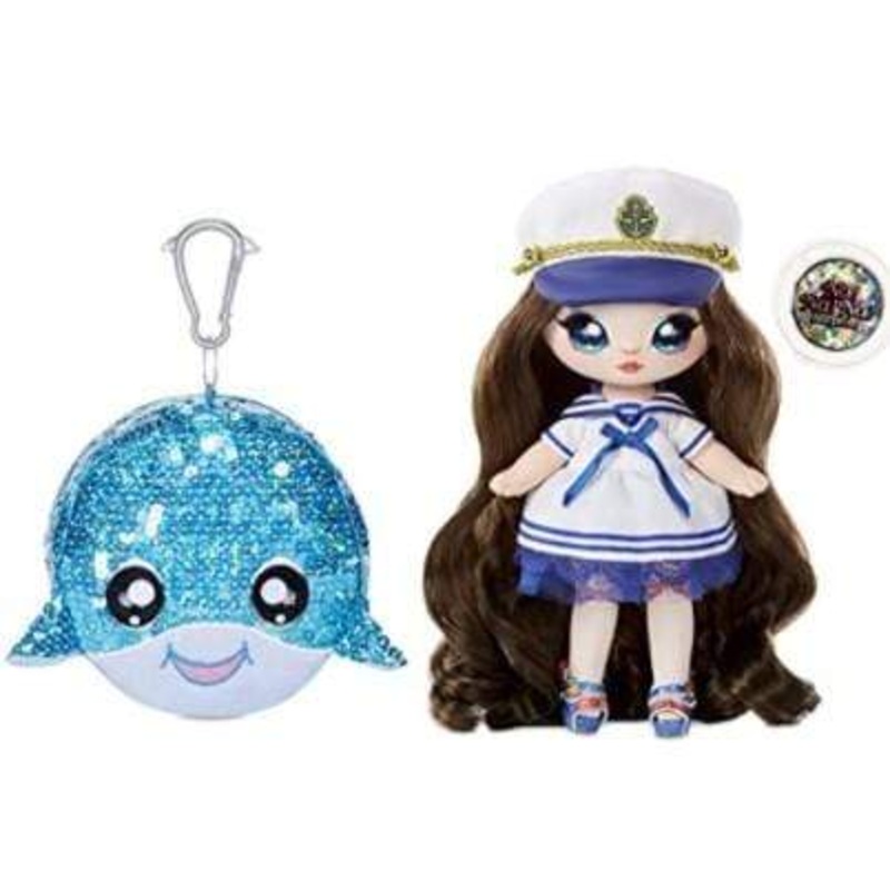 Na! Na! Na! Surprise Elegant 2-in-1 Sparkle Doll & Sparkle Sequin Series - Sailor Blue