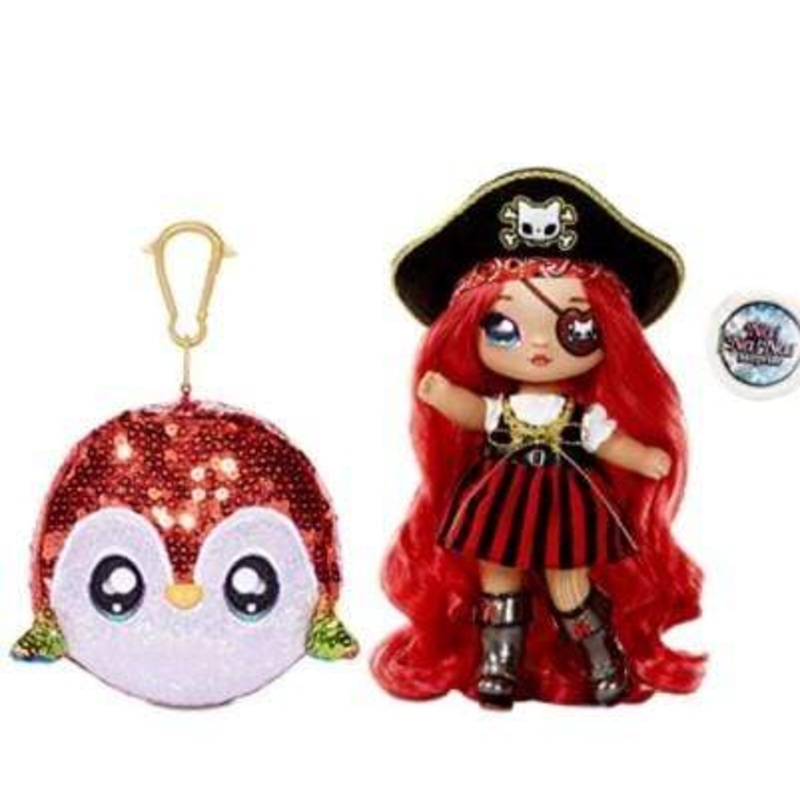 Na! Na! Na! Surprise Modern Doll 2-in-1 Sparkly Glitter Purse Becky Buccaneer