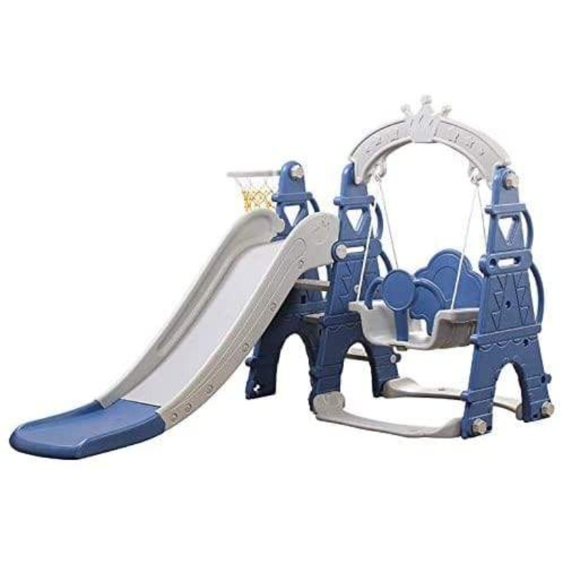 Vail Eiffel Tower 3 in 1 slide Swing Basketball Hoops
