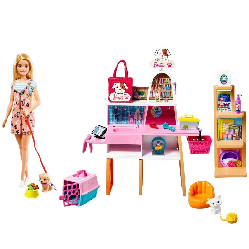 Barbie Pet Supply Store Playset