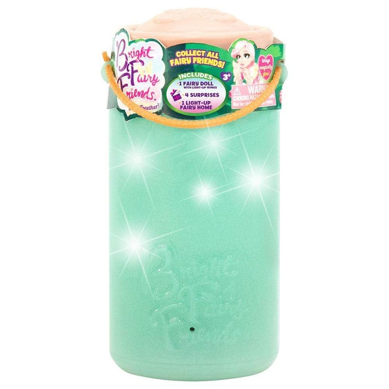 Bright Fairy Friends Doll 6 Jar B/O Fsdu24 Assorted