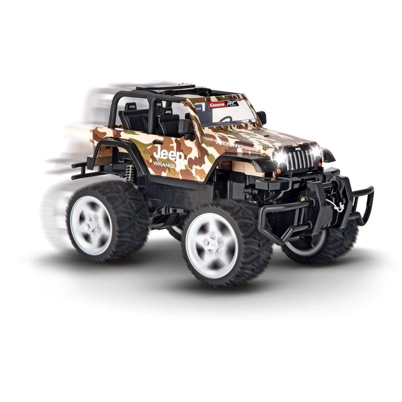 Carrera R/C Jeep Wrangler Rubicon Camouflage 1:16
