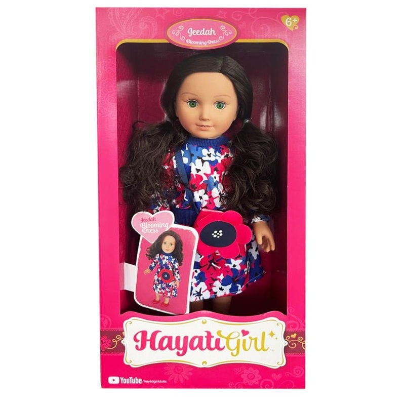 Hayati Girl Doll Jeedah Blooming Dress 18"