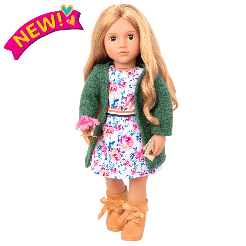 Our Generation 18-inch Doll Sage With Accessories