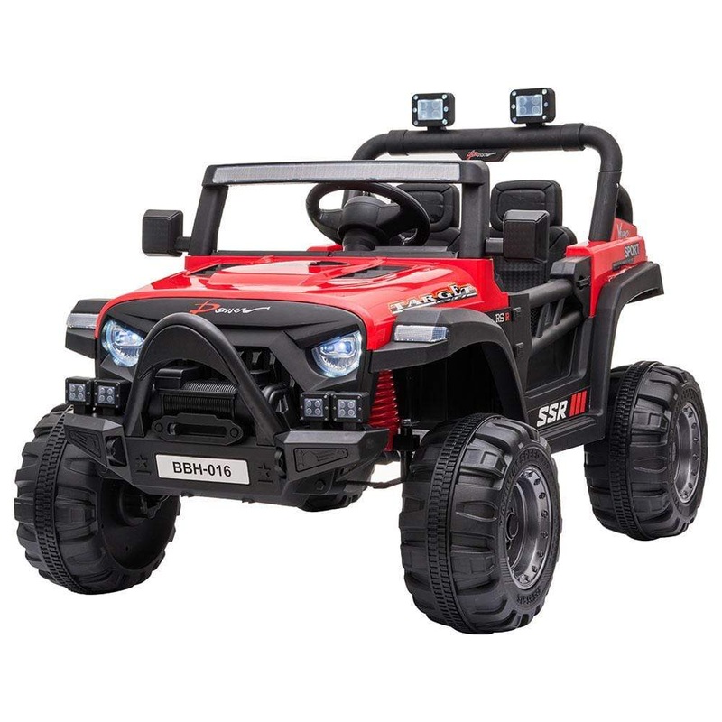 Power Wheels - Ride On Buggy Jeep 12V Battery Operated - Red