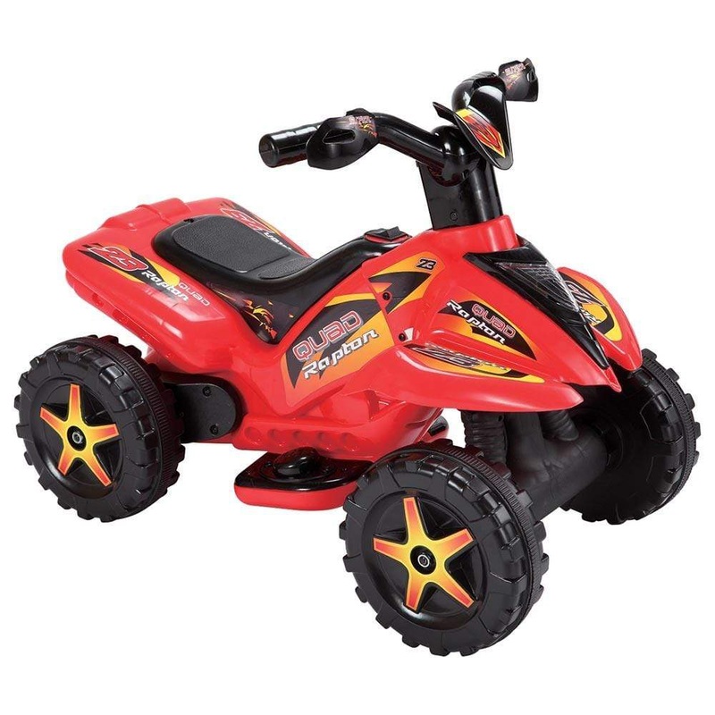 Power Wheelz - Ride On Trike 22W,3Km/H 6V Battery - Red