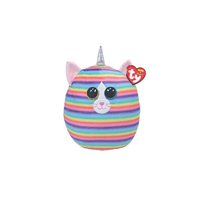 TY Squish-A-Boos Heather Cat Plush Toy - 14 inches