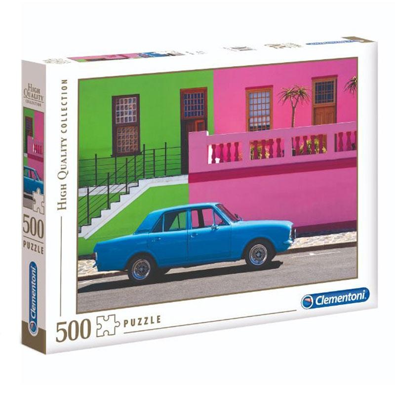Clementoni The Blue Car Jigsaw Puzzle 500Pcs