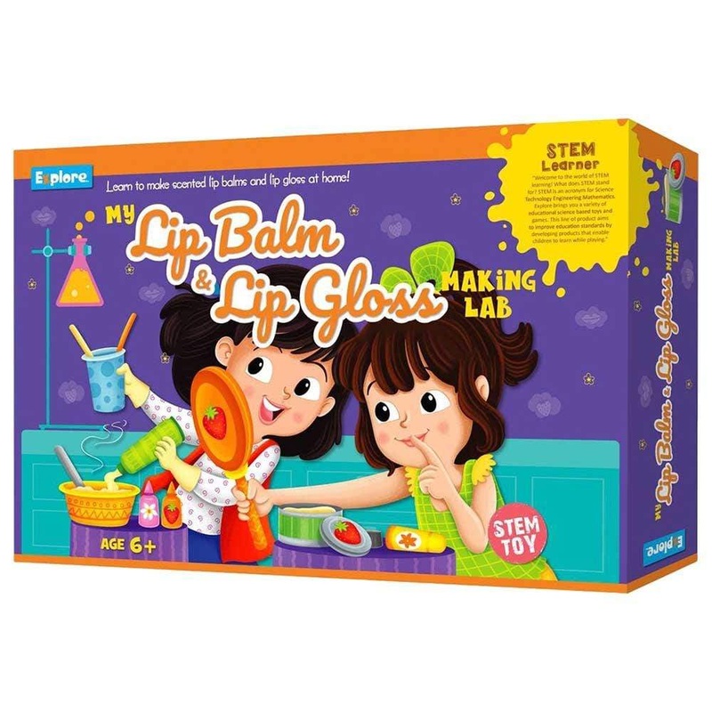 Explore My Lip Balm & Lip Gloss Making Lab