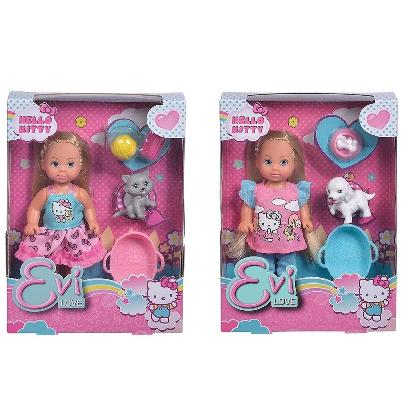 Hello Kitty Evi Love Animal, Assorted