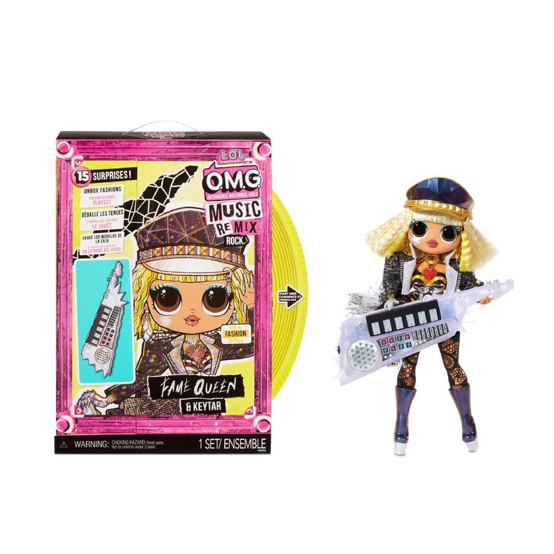 LOL Surprise OMG Remix Rock Fame Queen With Keytar
