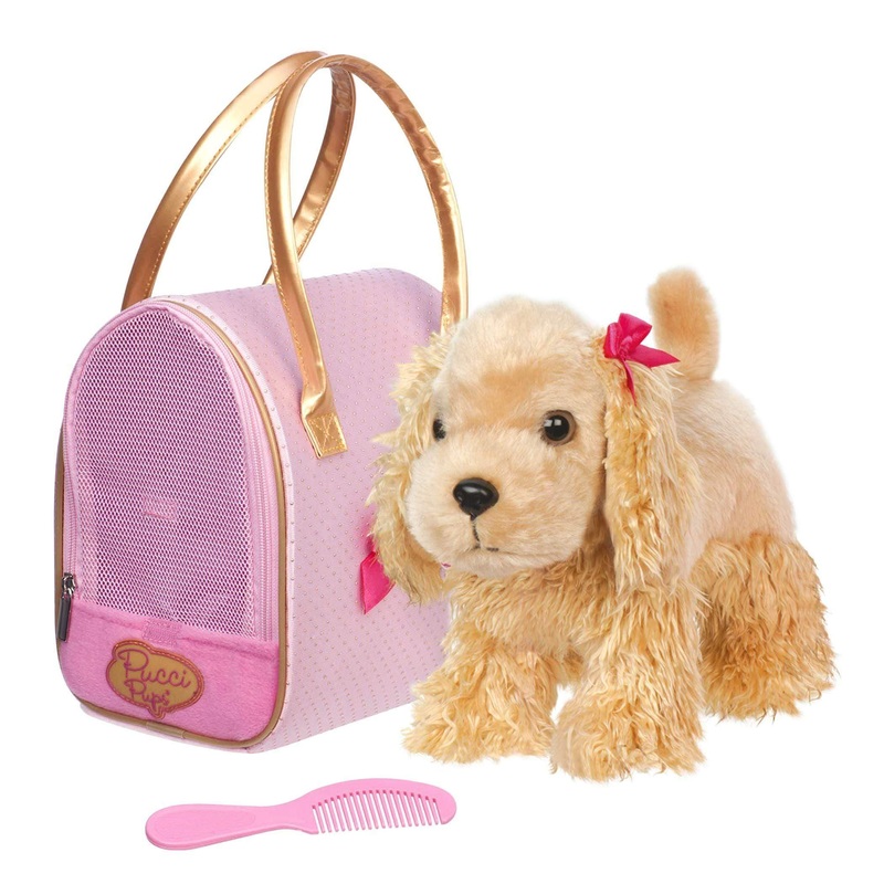 Pucci Pups Glam Gold Dot Bag & C. Spaniel